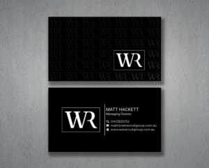 Business Card Design by nurulhasan.iou for We Recruit Group | Design: #23659884