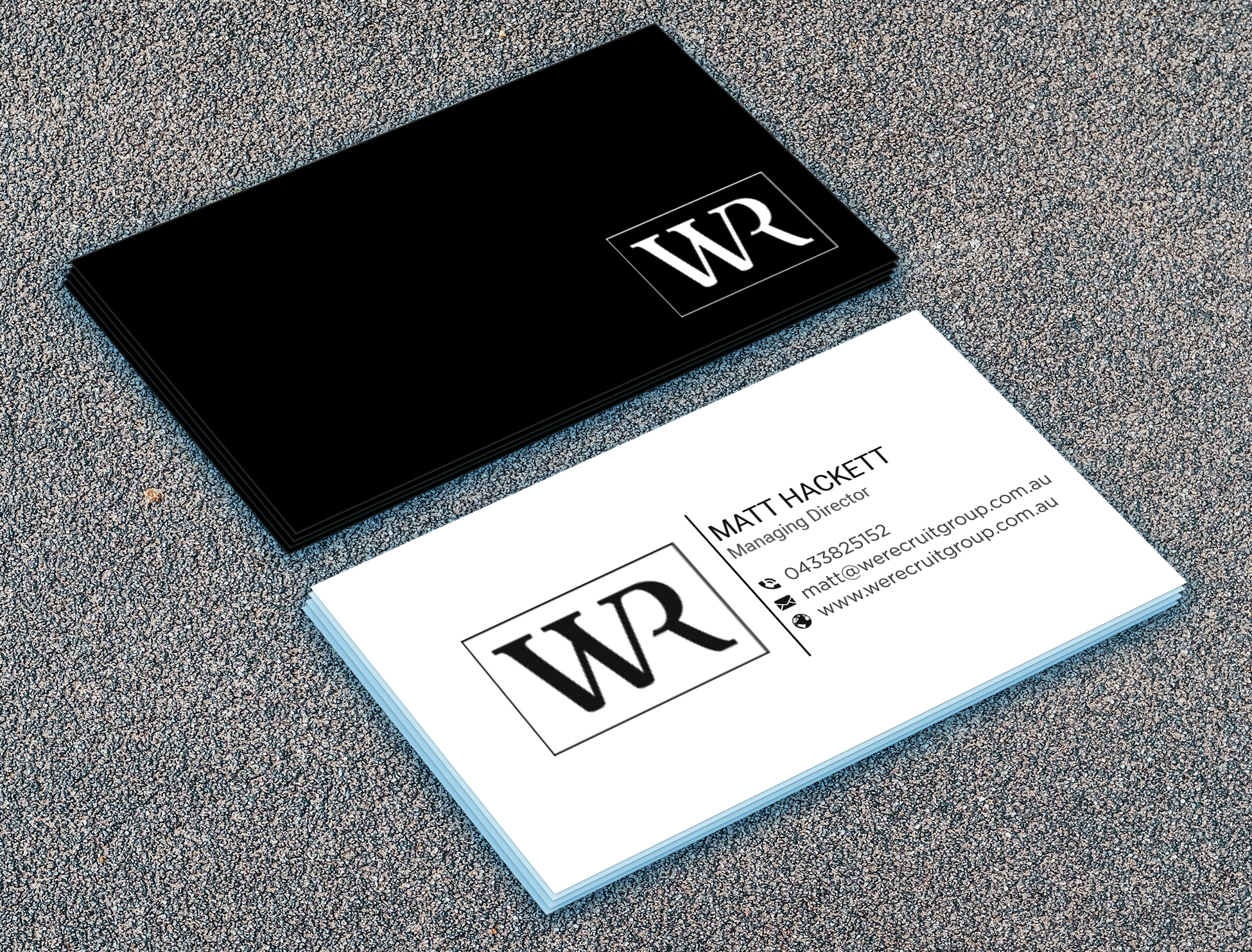 Business Card Design by nurulhasan.iou for We Recruit Group | Design #23659895