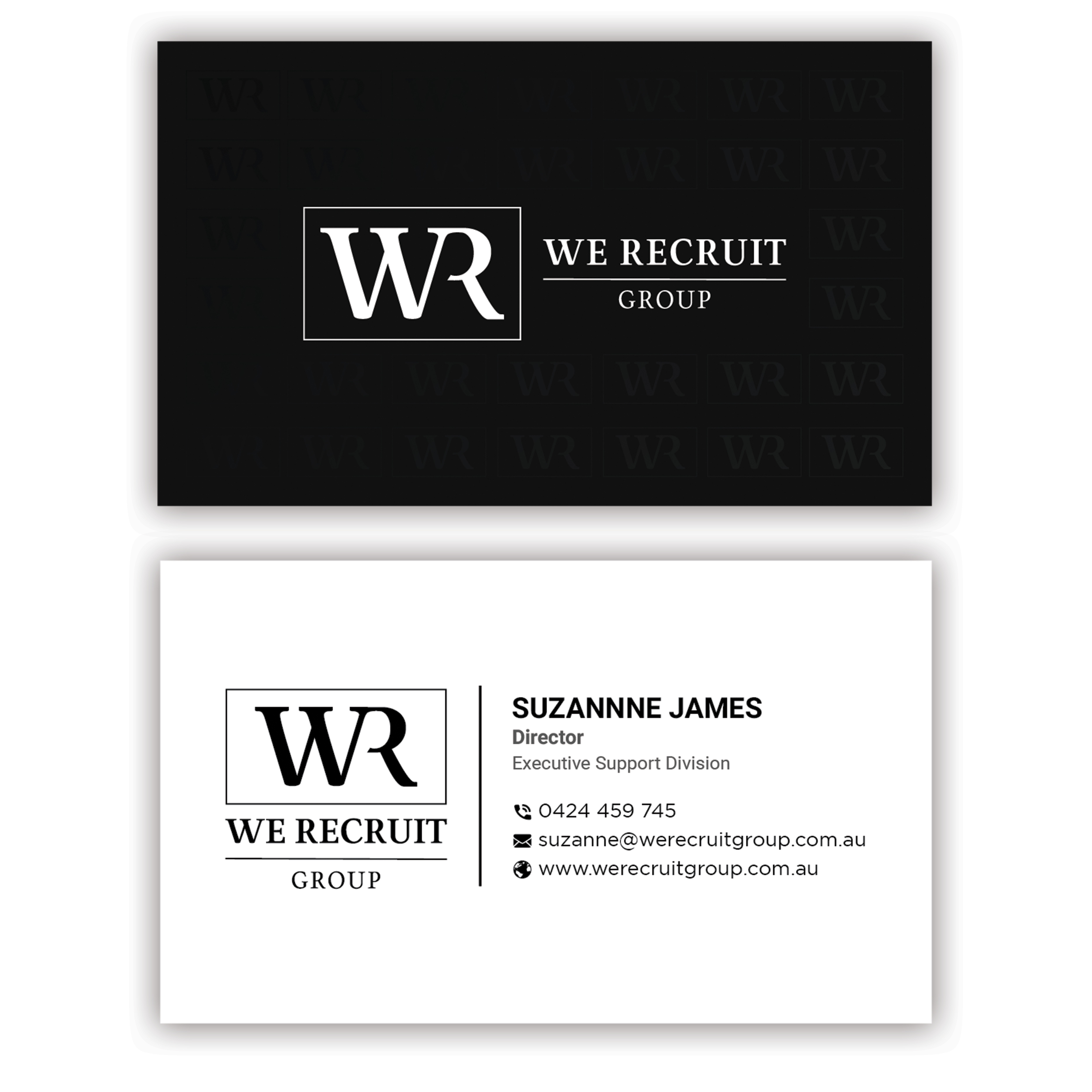 Business Card Design by nurulhasan.iou for We Recruit Group | Design #23762780