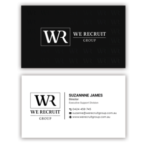 Business Card Design by nurulhasan.iou for We Recruit Group | Design: #23762780