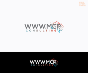 www.MCP Consulting | Logo Design by step forward 2