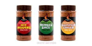 Favorites BBQ Co. Rub and Sauce Labels | Diseño de Etiqueta por Creative Shots Studio