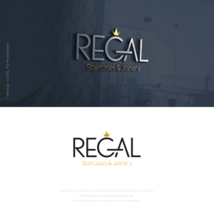Logo Design by sez_inn for Regal Staircases & Joinery | Design #23693715