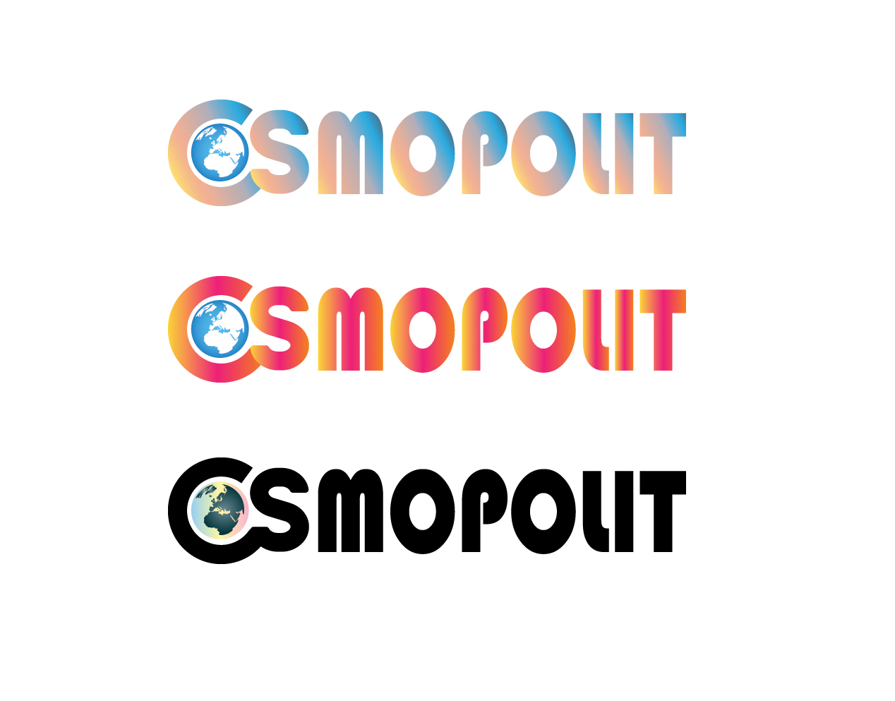 Logo Design by lampros 2 for Cosmopolit | Design #23678403