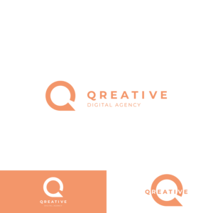 Q - qreative - digital agency | Logo Design by Grapi