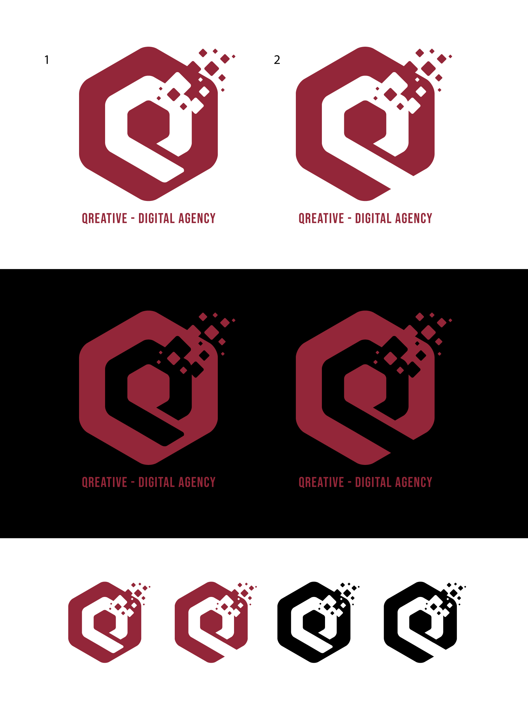 Logo Design by geni for Qreative | Design #23701823