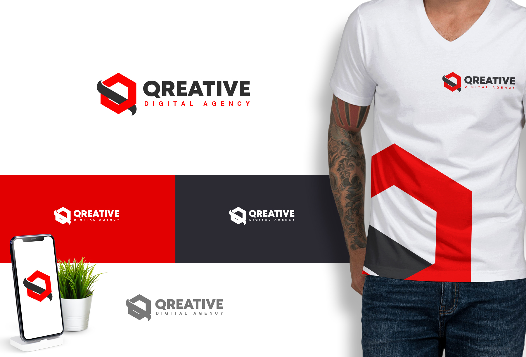 Logo-Design von ClassyArtGraphicBD für Qreative | Design #23716702