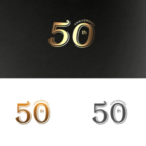 "50th Anniversary" OR "50 Years" OR "Celebrating 50 Years" | Logo Design by mam1