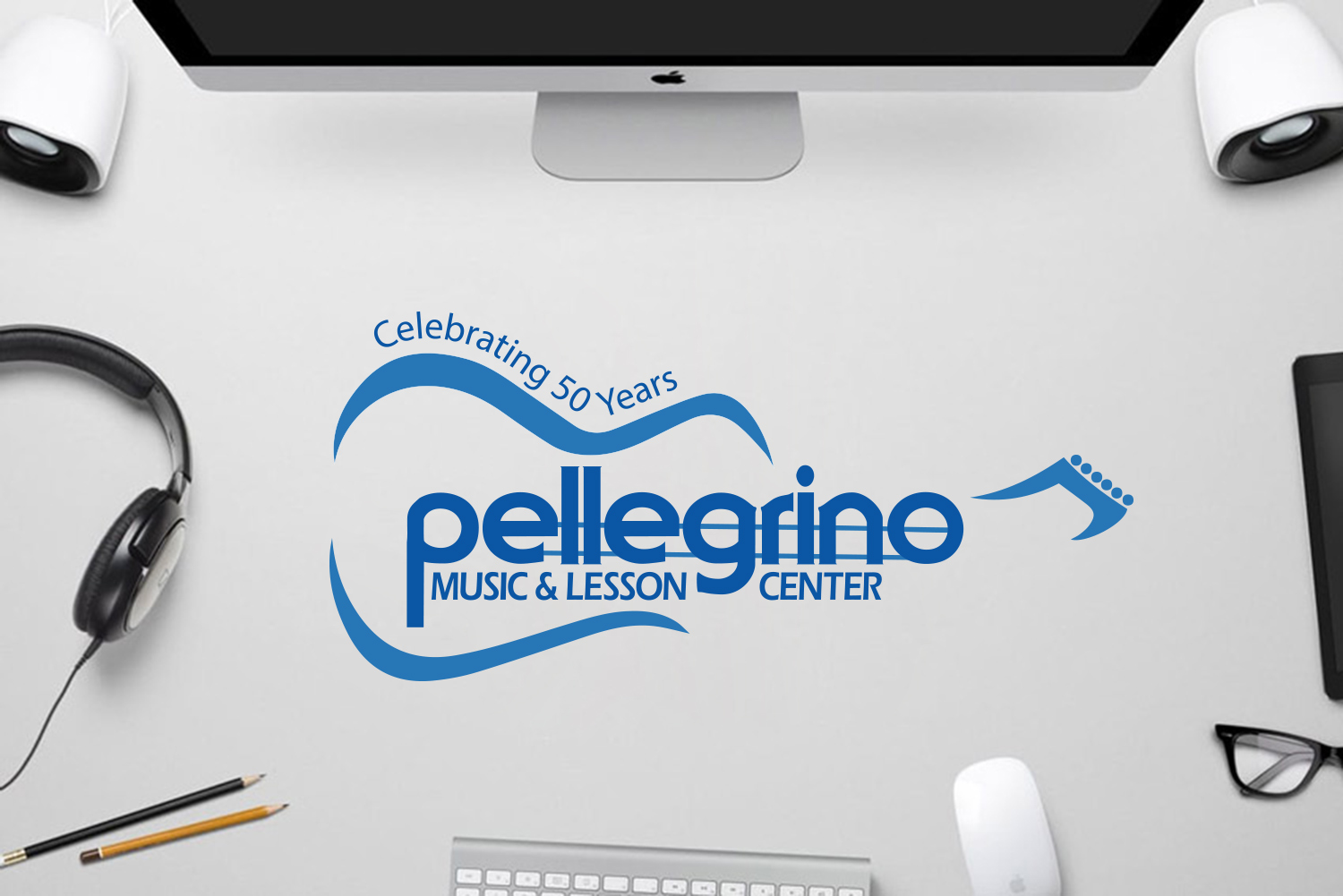 Logo Design by Graphics Design Help for Pellegrino Music Center | Design #23673116