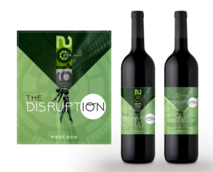 Wine Label for technology company | Diseño de Etiqueta por Navisol Creatives