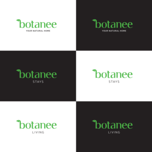 botanee  / botanee stays / botanee living / botanee capital strapline  "your natural home" | Design de Logo par tavi