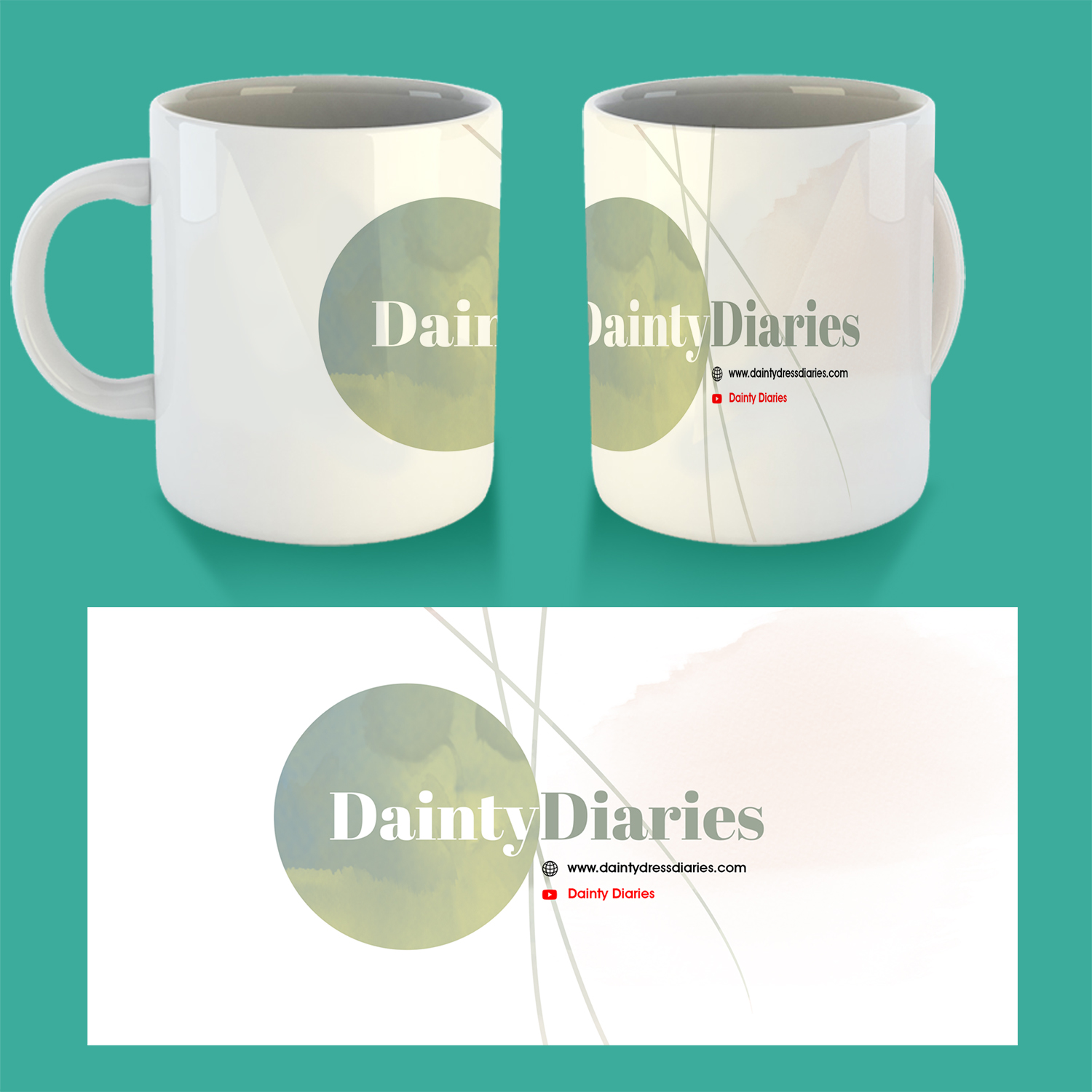 Cup and Mug Design by Uprinteez for this project | Design #23692127