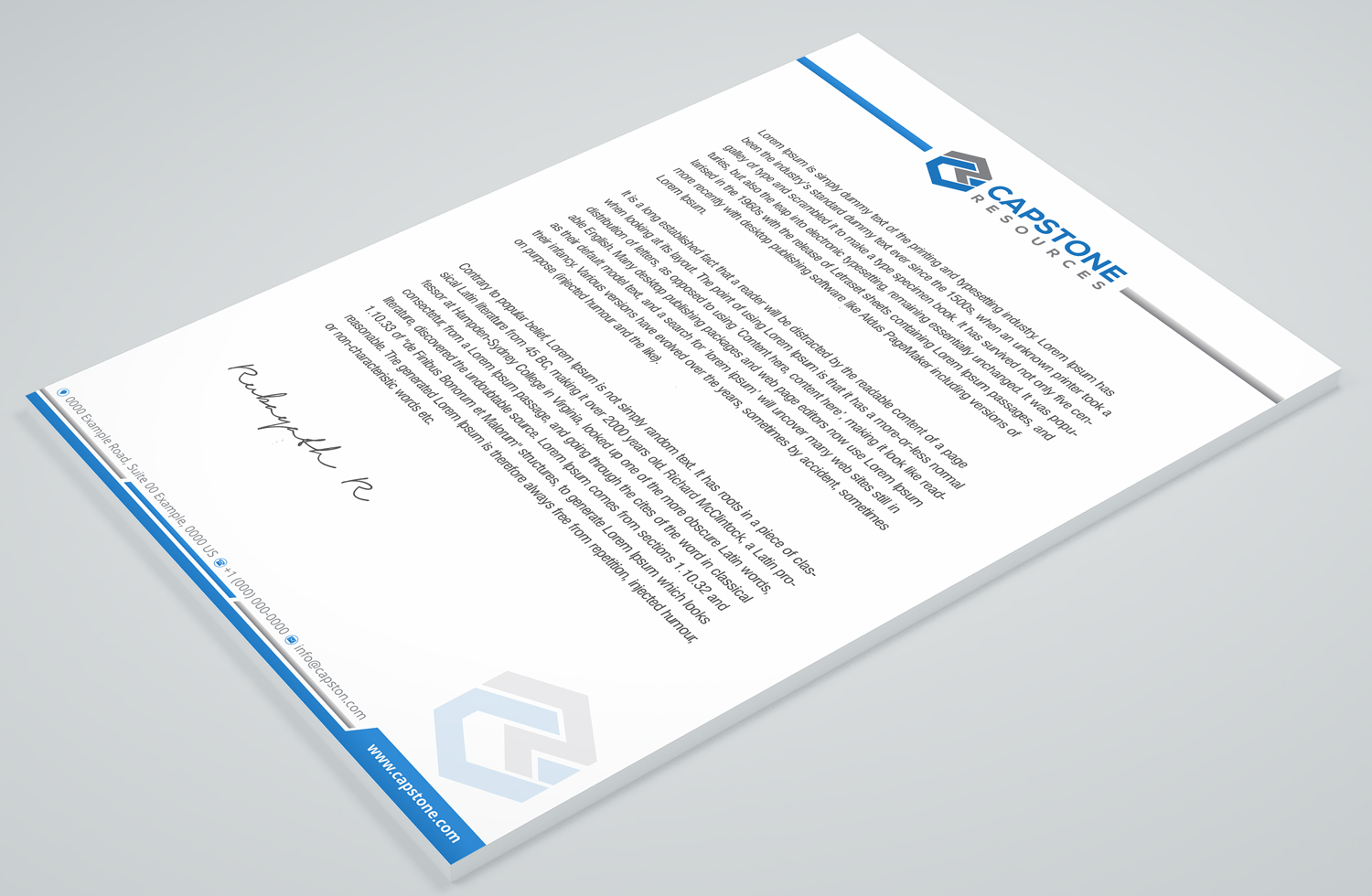 Stationery Design by Petter Goms for this project | Design #23679425