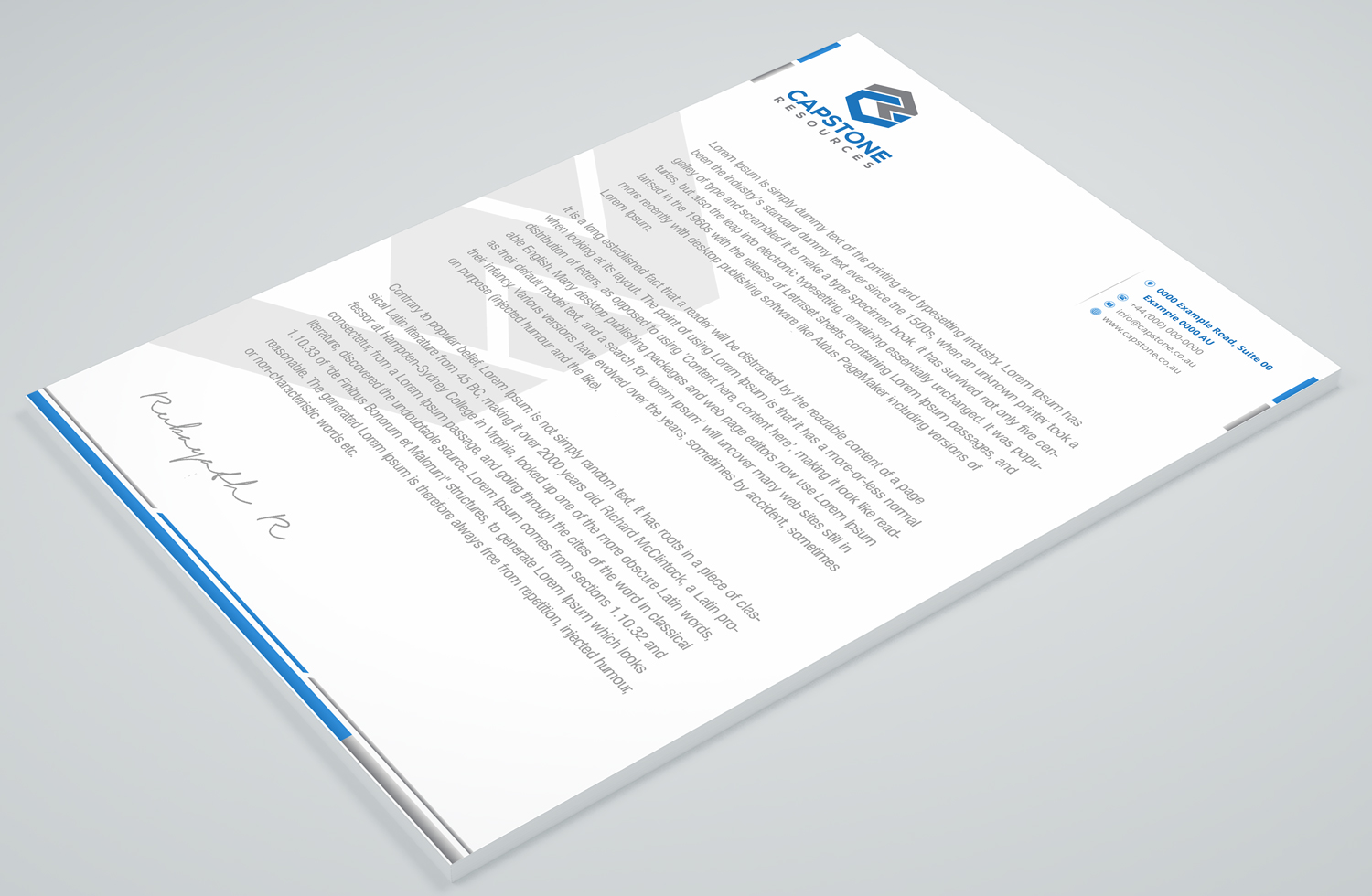 Stationery Design by Petter Goms for this project | Design #23679572