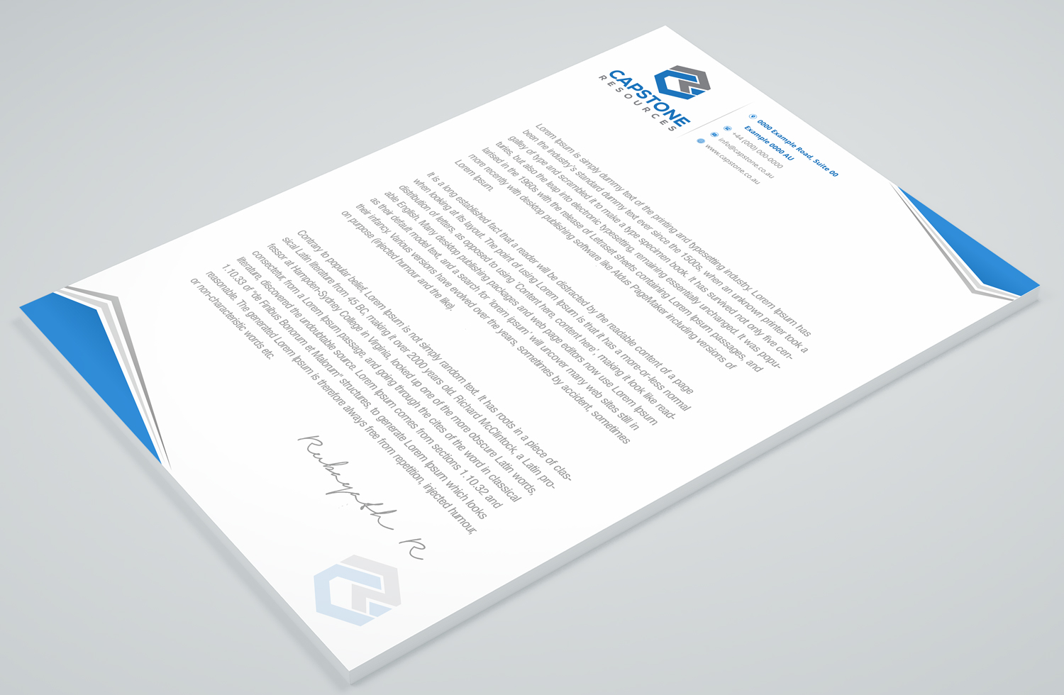 Stationery Design by Petter Goms for this project | Design #23679628