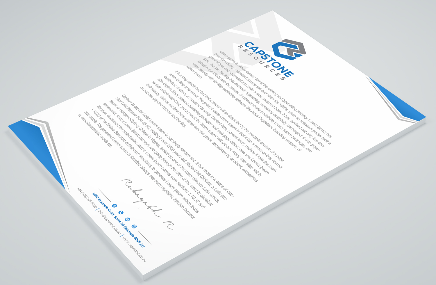 Stationery Design by Petter Goms for this project | Design #23679667