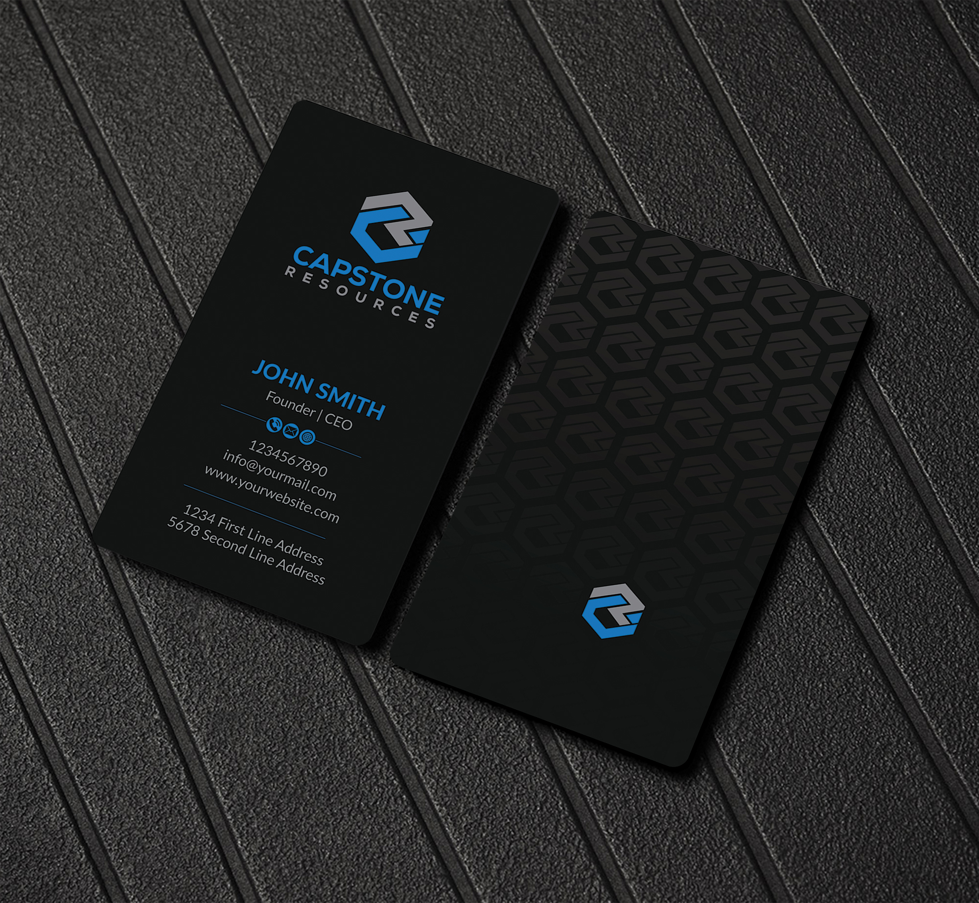 Stationery Design by Musa. A for this project | Design #23682209