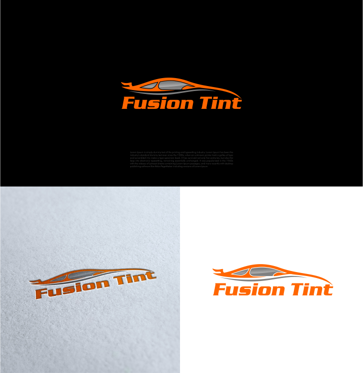 Diseño de Logo por Jroeh_Studio para Fusion Tint | Diseño #23680671