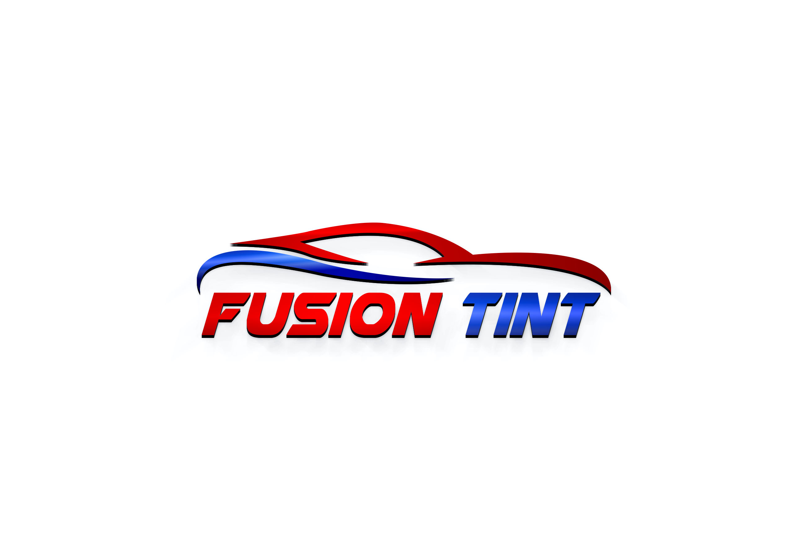 Logo Design by Aliqa Design for Fusion Tint | Design #23678419