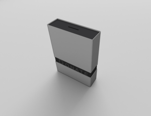 Coin Donation Box Home version ELEGANT | Diseño de Empaque por nafizrahat