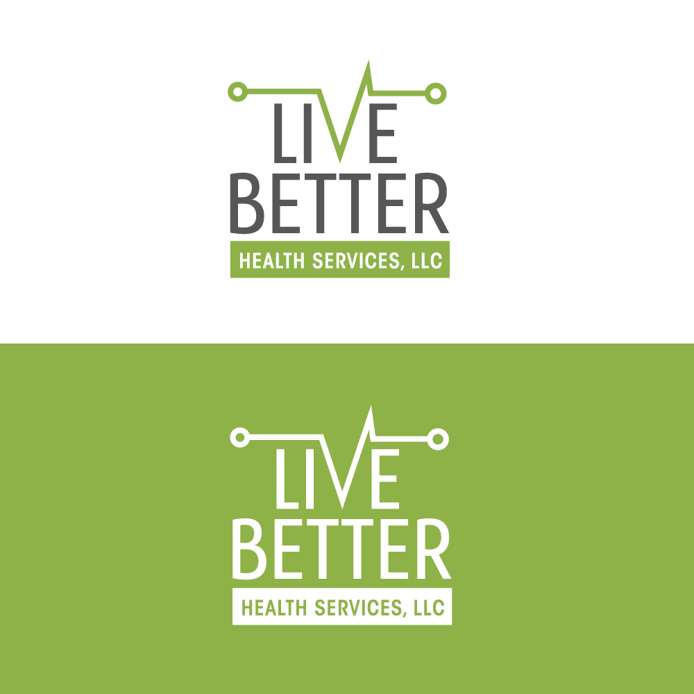 Logo Design by Sujit Banerjee for Live Better Health Services, LLC | Design #23680240