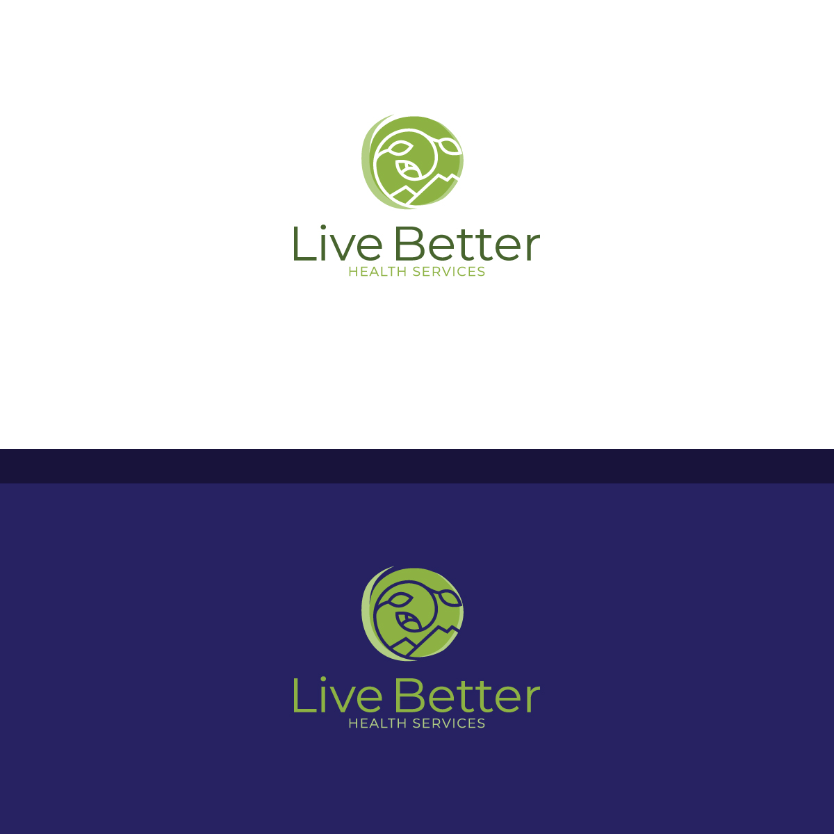 Logo Design by Graphic Bricks for Live Better Health Services, LLC | Design #23680125