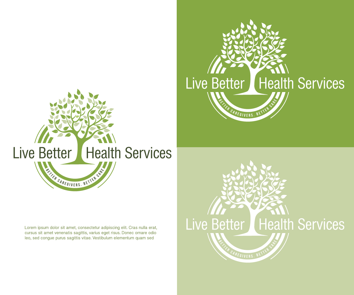 Logo Design by edwinnegz1 for Live Better Health Services, LLC | Design #23732612