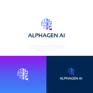Logo Design by Ui Sohal for ALPHAGEN AI | Design: #23681666