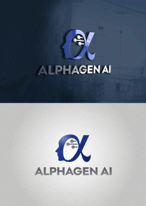 ALPHAGEN AI | Logo Design by grrssn
