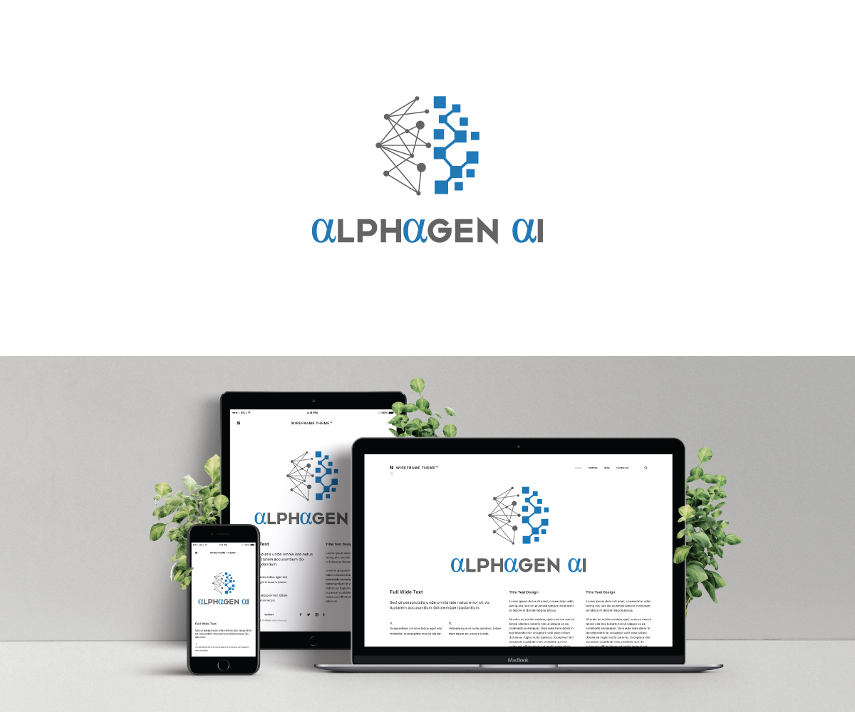 Logo Design by QuynhAnh for ALPHAGEN AI | Design #23675361