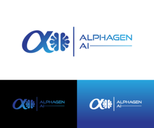 ALPHAGEN AI | Logo Design by GoodTimes$$$