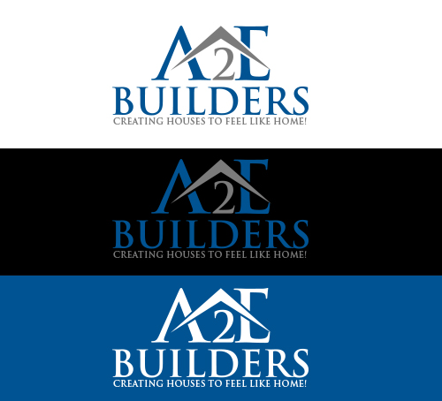 Logo Design by Borun for A2E Builders LLC | Design: #23728484