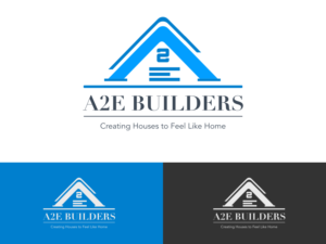 Logo Design by -K- for A2E Builders LLC | Design: #23697562
