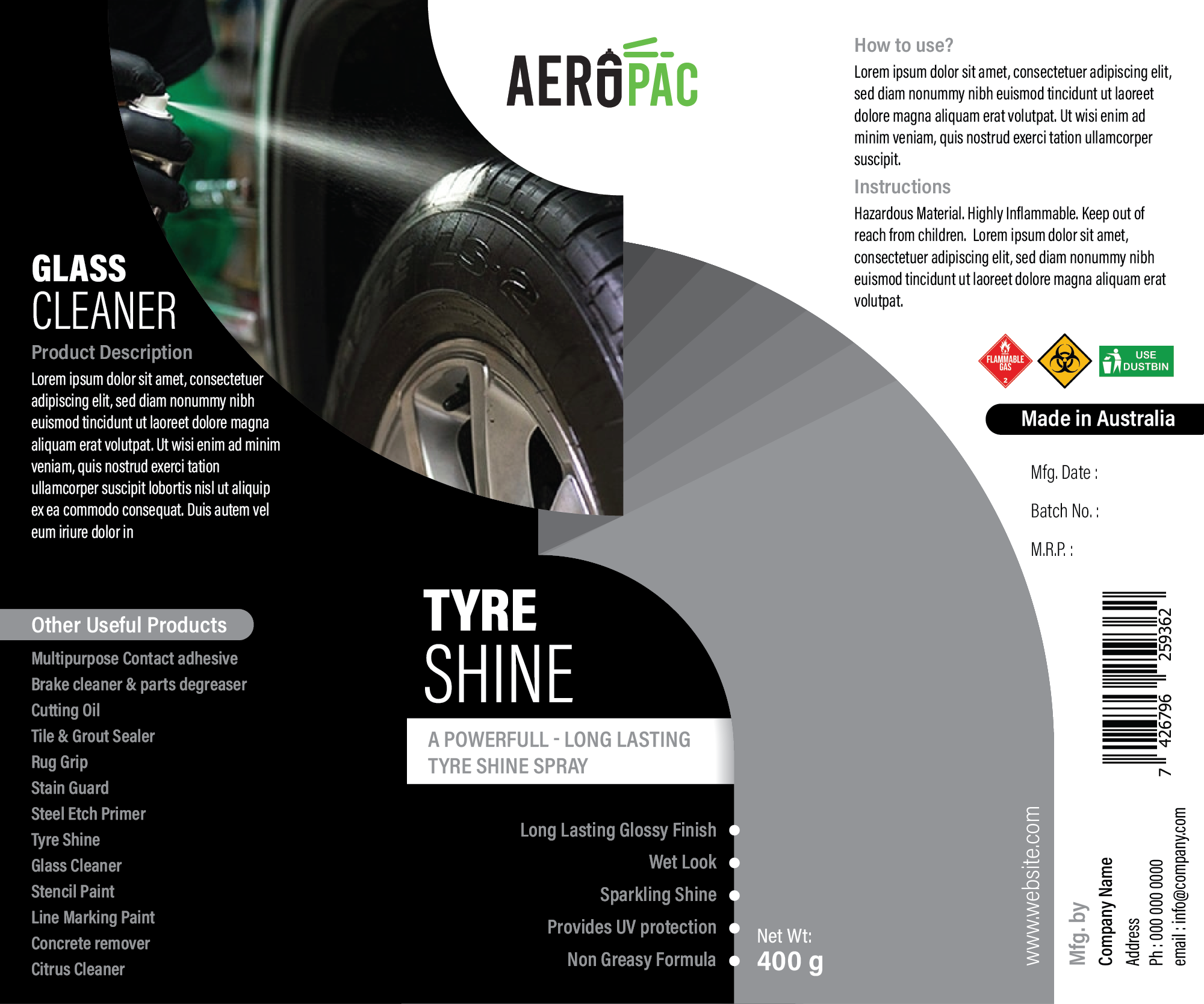 Grafik-Design von Akshar Shailesh für Aeropac | Design #23686845