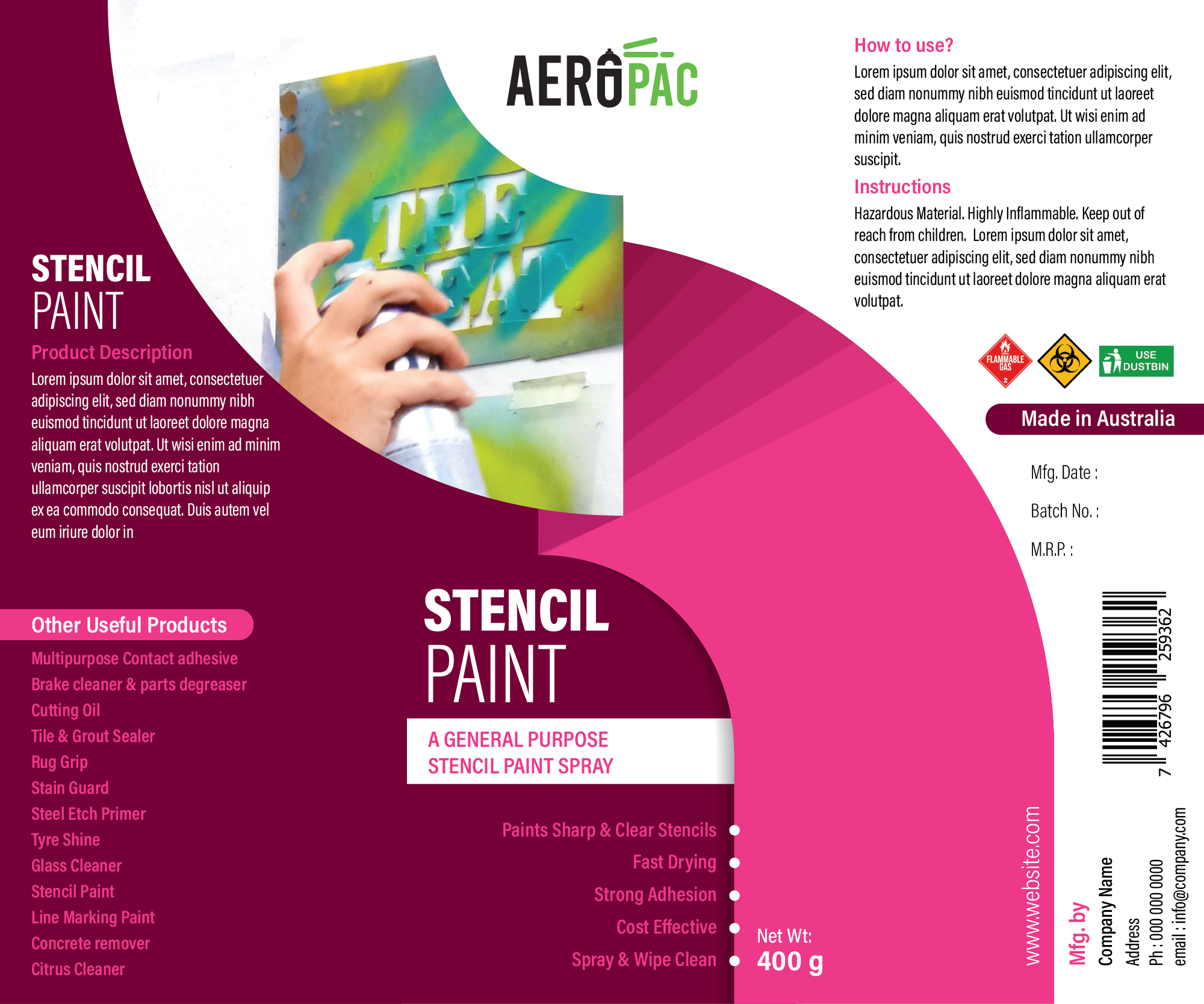 Graphic Design by Akshar Shailesh for Aeropac | Design #23686846