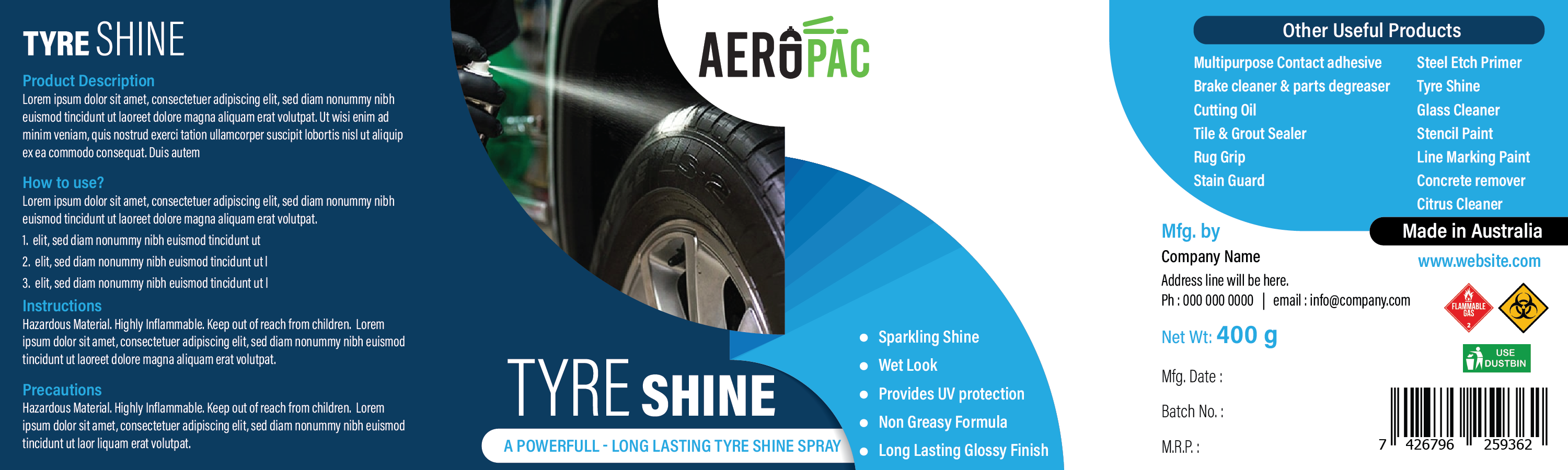 Graphic Design by Akshar Shailesh for Aeropac | Design #23719066