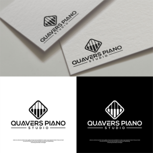 Quavers Piano Studio | Logo-Design von tejo