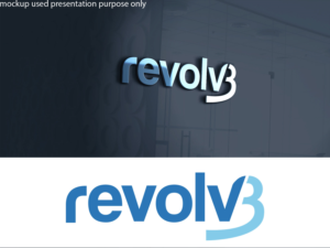 Revolv3 | Logo Design by Juli creation
