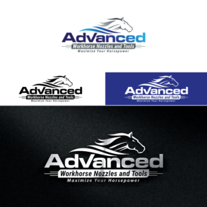 We have two tag lines which we use "Maximize Your Horsepower", a reference to the horse in our name, and the end user's need to put power to the task, and "Tools That Work" a reference to the fact that our tools work very well.  We hope for a cool stylized version of the logo that we hope will be recognizable in our industry. | Logo-Design von Maxo-Biz