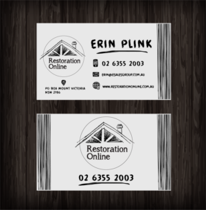 Restoration Online Business Cards | Business Card Design by Kero