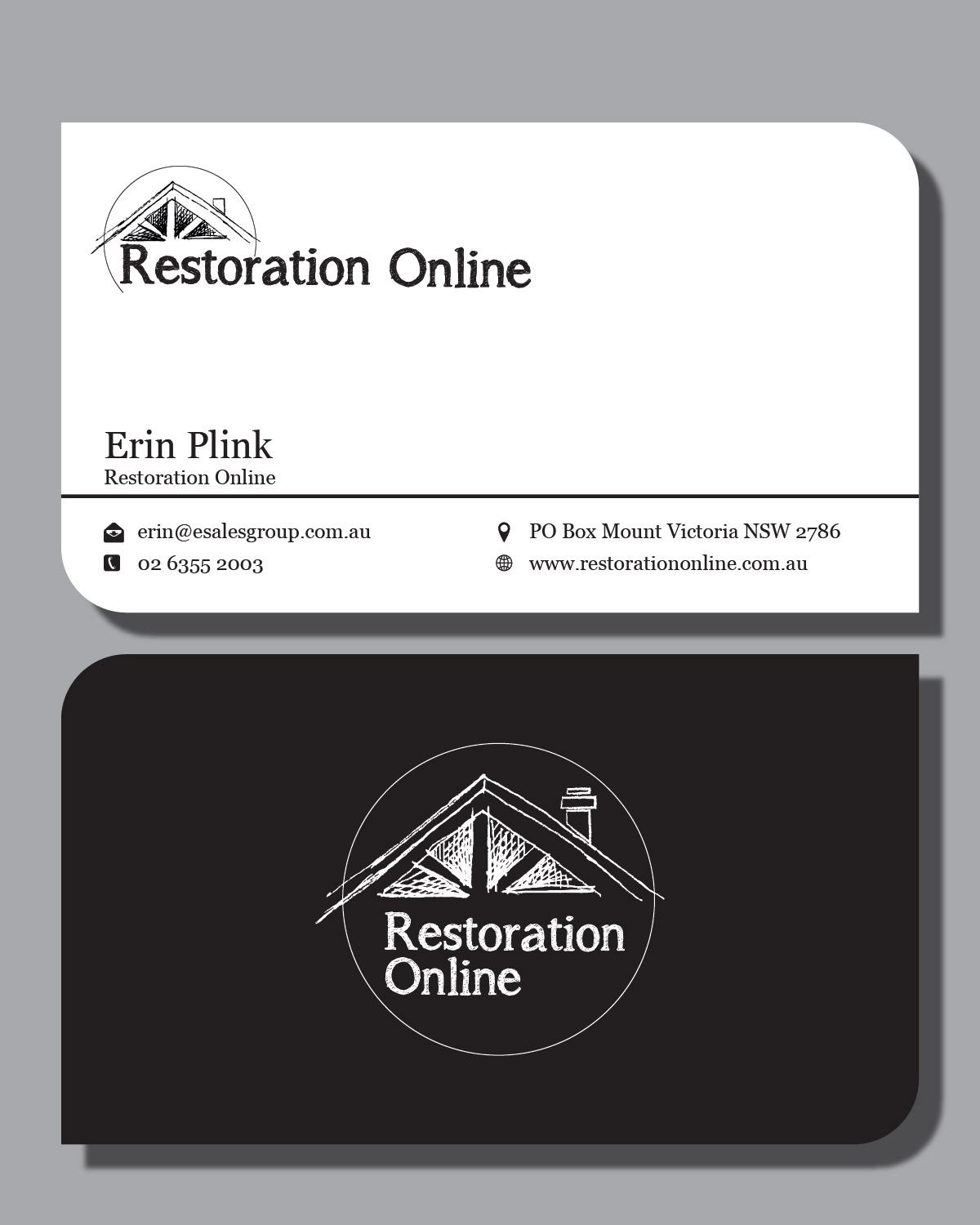 Business Card Design by Isnah Logo for this project | Design #23676476