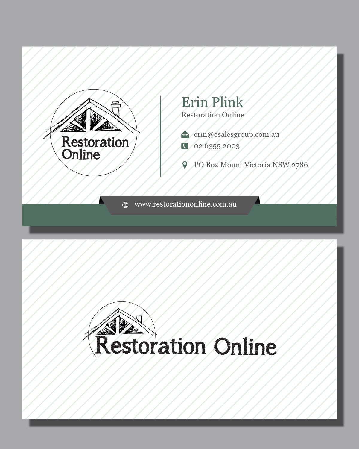 Business Card Design by Isnah Logo for this project | Design #23676477