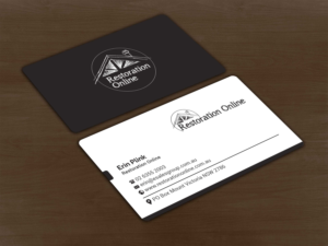 Restoration Online Business Cards | Business Card Design by R.design