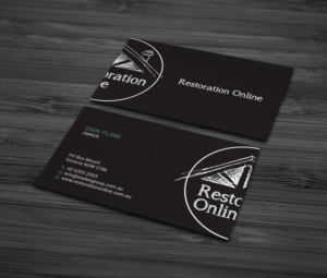 Restoration Online Business Cards | Business Card Design by MDesign