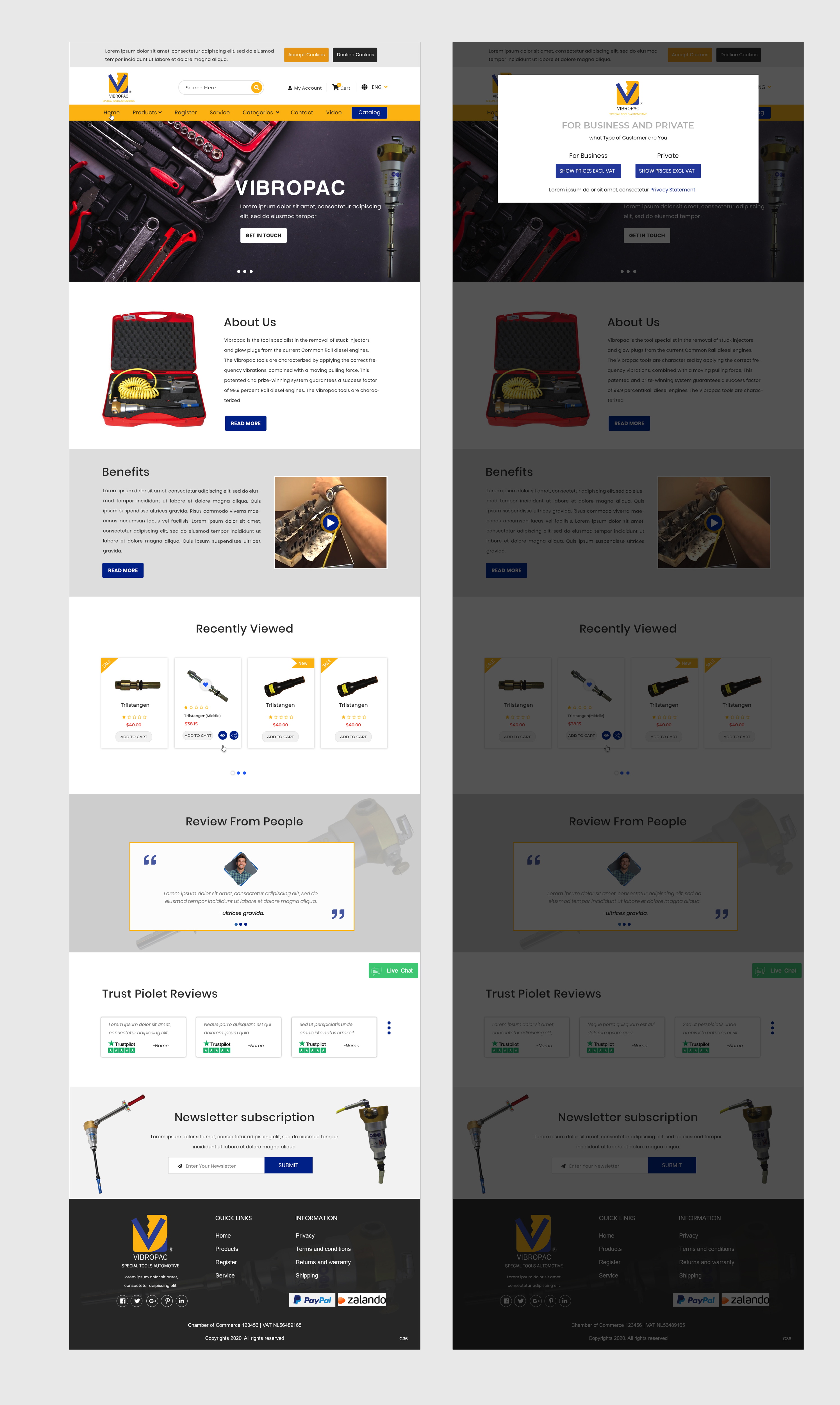 Web Design by pb for this project | Design #23690167