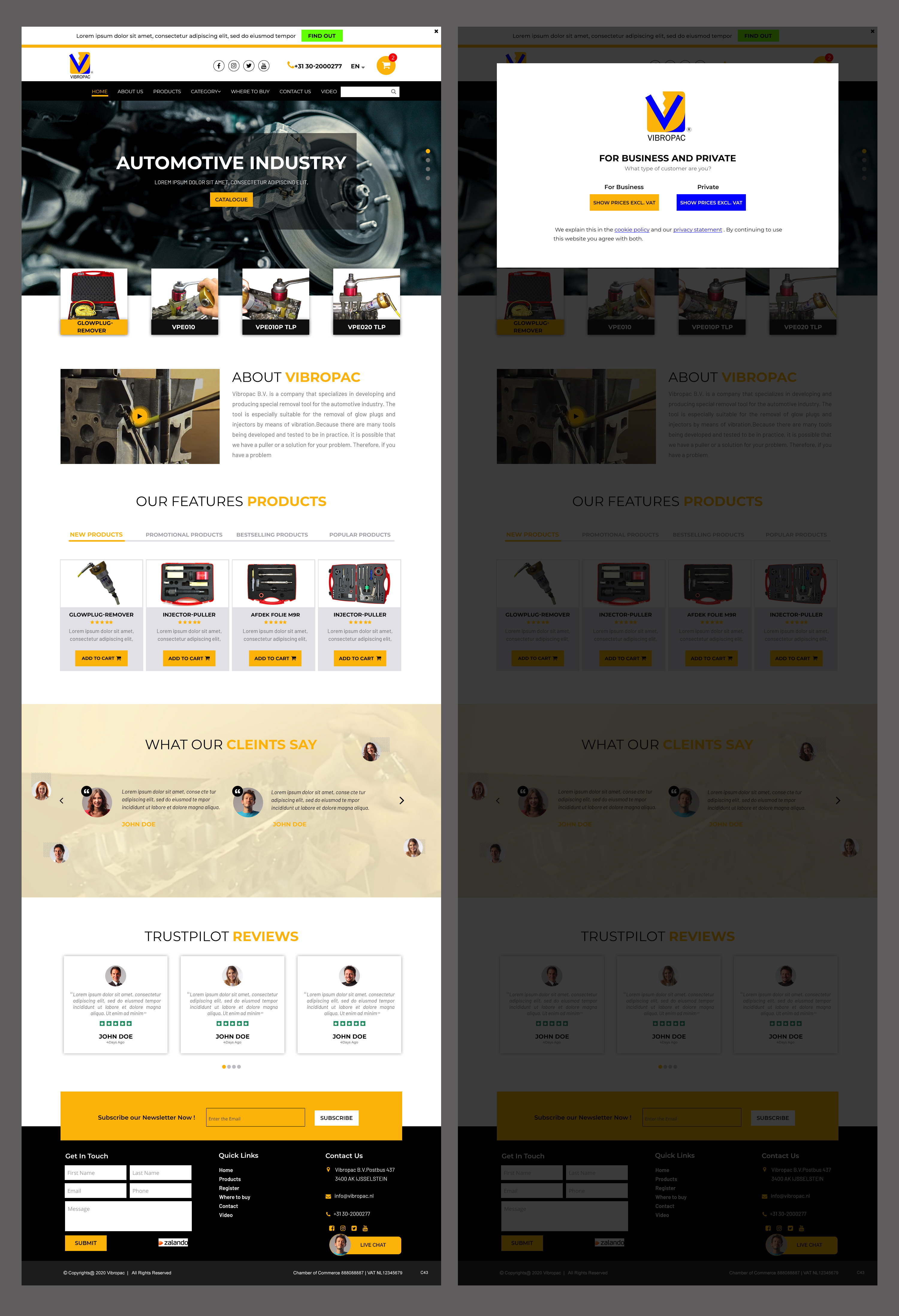 Web Design by pb for this project | Design #23690172