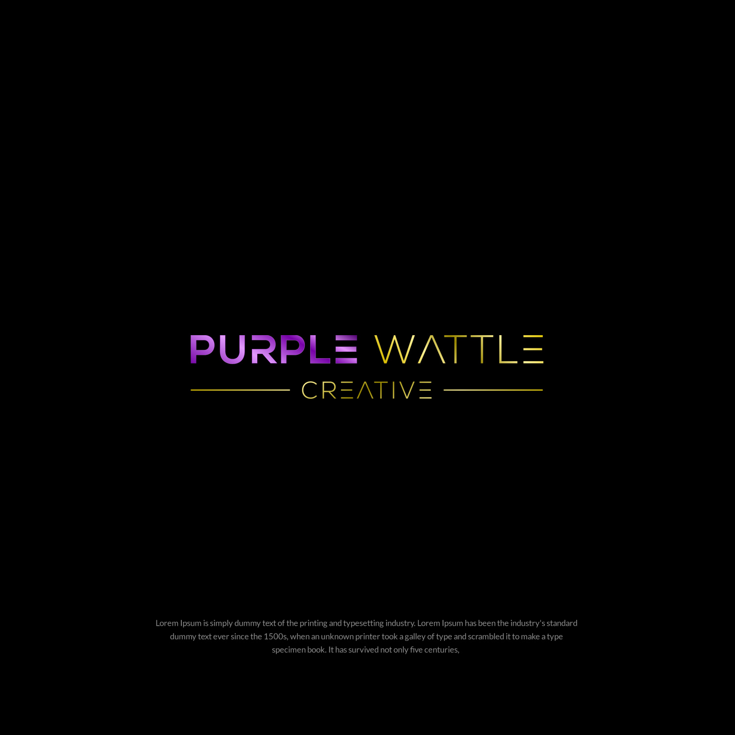 Design de Logo par SL Designer pour Purple Wattle Creative | Design #23681001