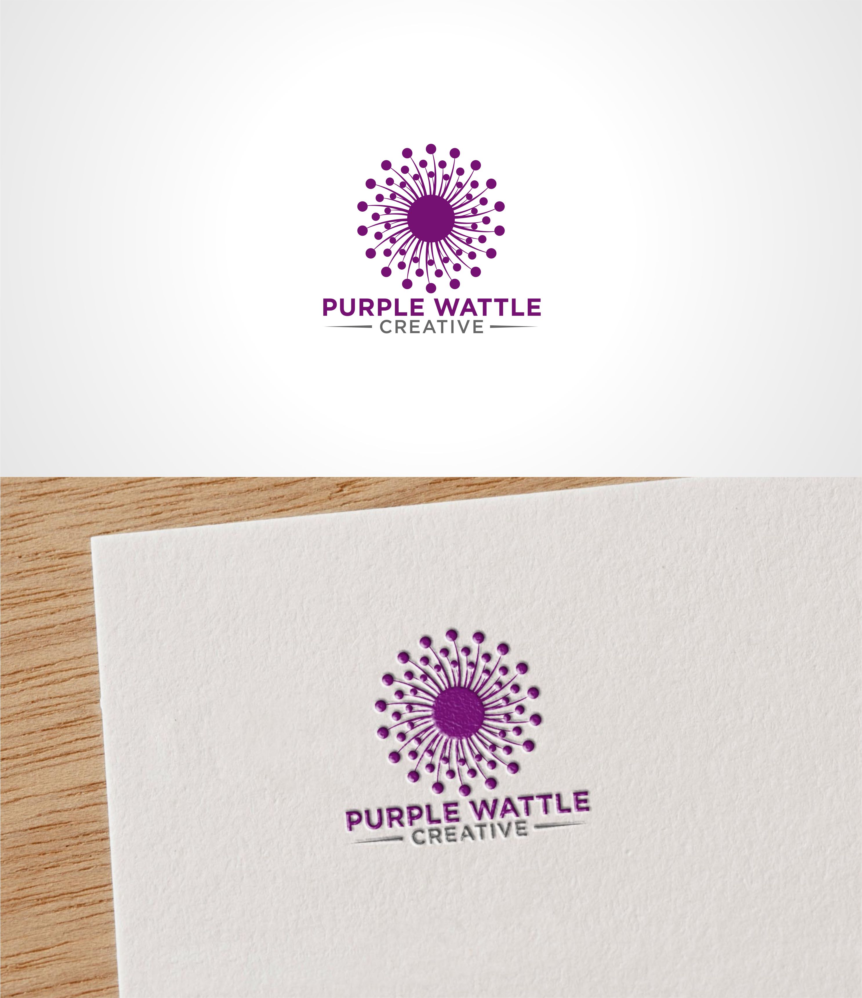 Logo-Design von Joenet Jayawarna für Purple Wattle Creative | Design #23683812