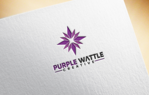 Logo Design by IdentsArt for Purple Wattle Creative | Design: #23680176