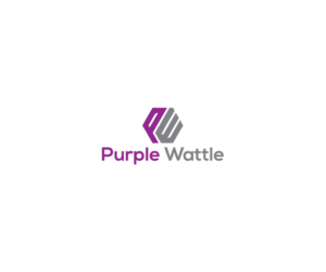 Logo Design by Synthi for Purple Wattle Creative | Design: #23683461